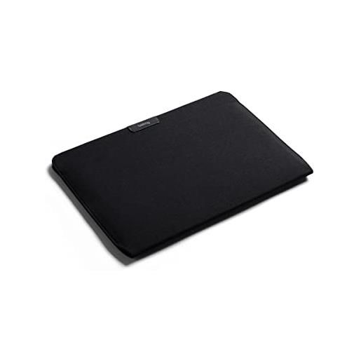 Bellroy laptop sleeve (notebook da 16, tessuto riciclato resistente all'acqua, accesso magnetico) - black