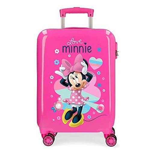 Disney (DIYL9) love minnie infantil, rosa