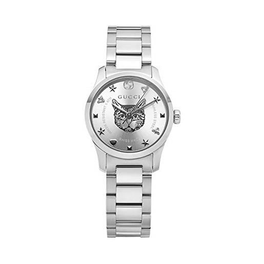 Gucci orologio Gucci ya126595 argento acciaio 316 l donna