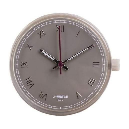 JUSTO orologio j watch quadrante cassa modello grande mm 40 (numeri romani sabbia)