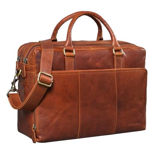 Borsa lavoro uomo pelle 24 ore samsonite - arancio - Abbigliamento