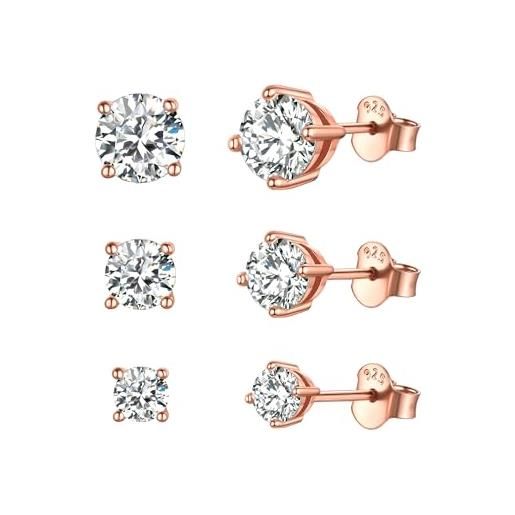 Orecchini Uomo/donna A Stella Pentacolo 10mm - Acciaio Inossidabile Lucido, Confezione Regalo