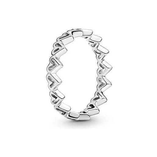Pandora anello da anniversario donna argento argento sterling 925-198696c00-52