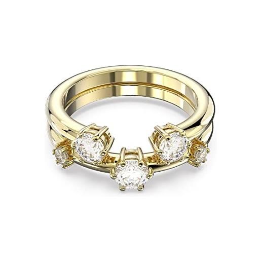 Swarovski anello constella: ring db white/gos 58 5640964 marca, única, metallo, nessuna pietra preziosa