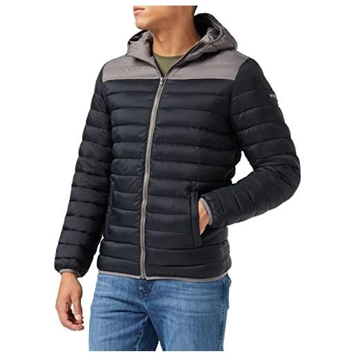 Wrangler puffer jacket giacca, black, small uomini