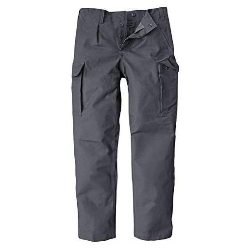 Bw-online-shop, pantaloni tattici delle forze armate tedesche, pantaloni da campo originali in tessuto moleskin blu navy 50