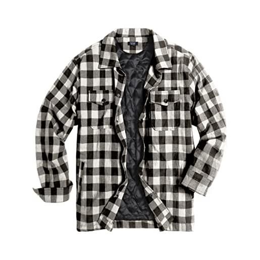 COOFANDY camicia uomo fodera scozzese camicia da boscaiolo invernale giacca camicia termica cappotto giacca invernale