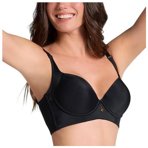 Leonisa reggiseno push-up morbido ad alta copertura su giromanica e schiena