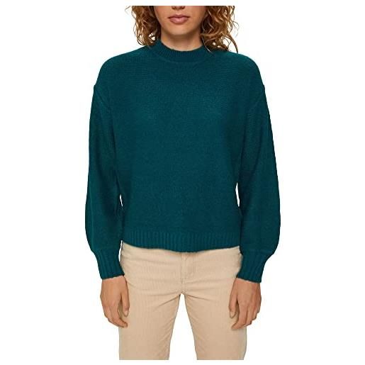 ESPRIT 091cc1i313 maglione, 305/verde smeraldo, m donna