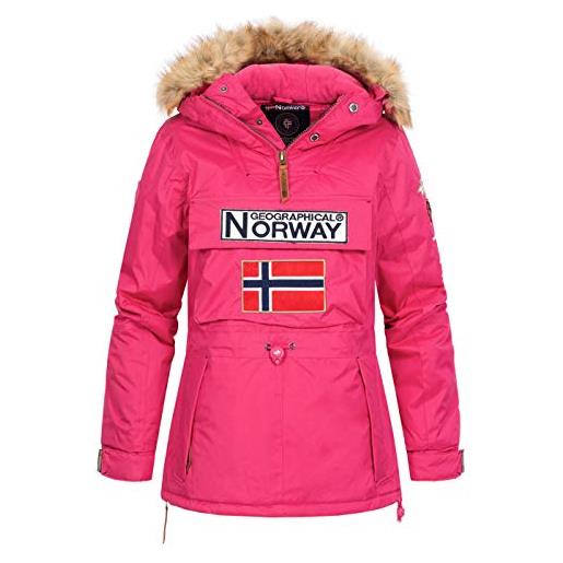 Geographical Norway boomera chaqueta, blanco, xxl para donna