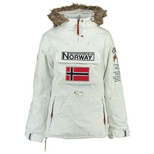 Geographical Norway boomera chaqueta, azul marino, xl para donna