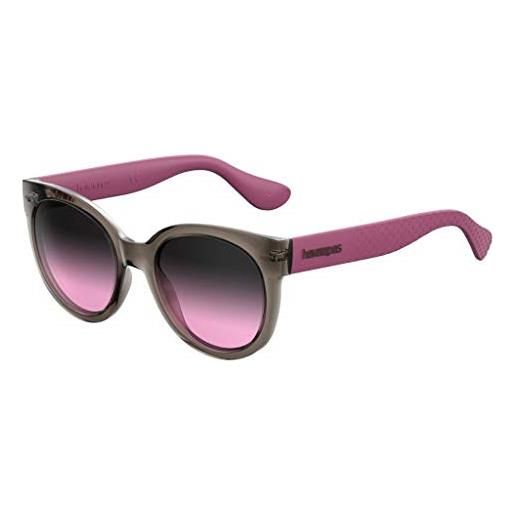 Havaianas noronha/m sunglasses, 7hh/ff grey pink, 52 donna