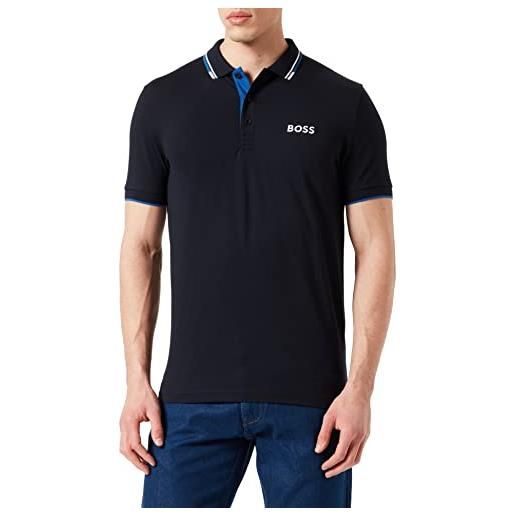 BOSS paddy pro, polo t-shirt uomo, blu (new - dark blue402), l