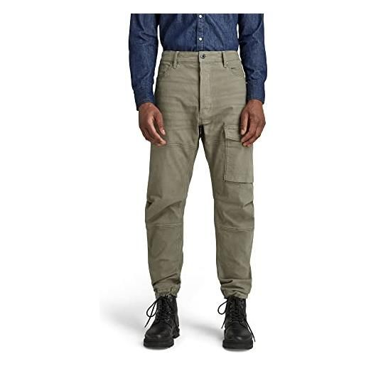 G-STAR RAW men's bearing 3d cargo pants, nero (dk black d21483-d190-6484), 36w / 34l