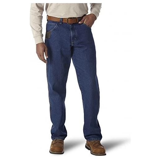 Wrangler riggs workwear jeans, loden, 44w x 32l uomo