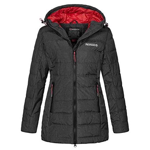Geographical Norway d-457 - giacca invernale da donna, antracite. , m