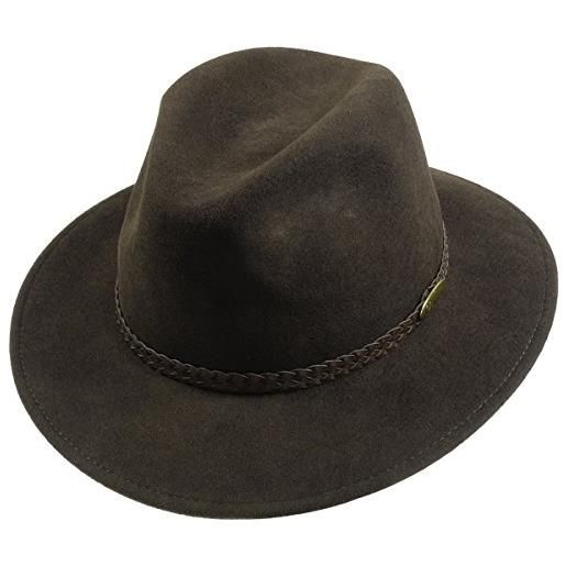Harrys-Collection cappello arrotolabile, in 3 colori marrone xl