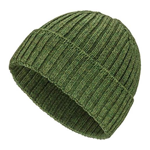 HANSA-FARM | morbido berretto da donna e da uomo, in 100% lana di alpaca in + 14 colori - berretto invernale di alta qualità, beige - nfa02, taglia unica