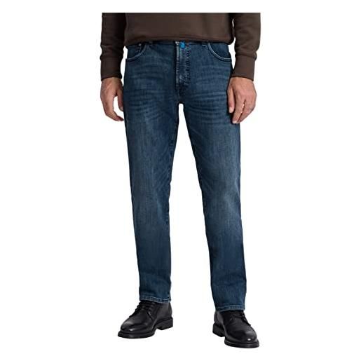 Pierre Cardin dijon jeans, buffies blu usato, 34w x 36l uomo