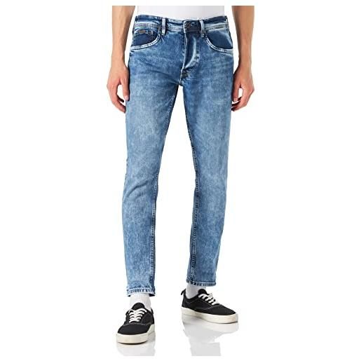 Pepe Jeans callen crop, jeans uomo, blu (denim-vr4), 32w / 30l
