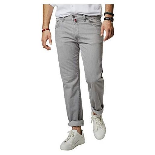 Pierre Cardin deauville fit airtouch light denim jeans tapered, grigio (anthrazit 82), w32/l34 (taglia produttore: 32/34) uomo