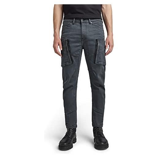 G-STAR RAW men's denim cargo 3d skinny jeans, grigio (worn in black onyx d22075-c910-c942), 30w / 30l