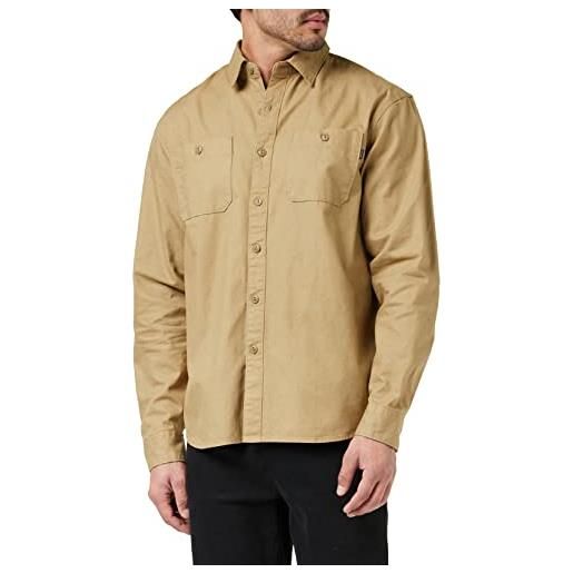 Dockers t2 workwear woven, camicia, uomo, harvest gold, s