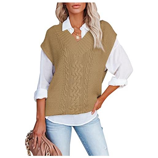 Collezione abbigliamento donna maglione, gilet smanicato: prezzi