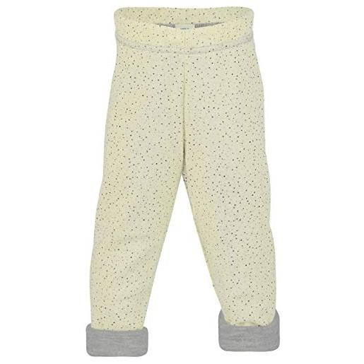 Engel naturale, pantaloni da bambino, 70% lana (kbt), 30% seta, naturale (stampata). , 62/68 cm