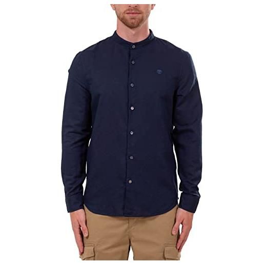 Timberland - camicia uomo in lino - taglia s