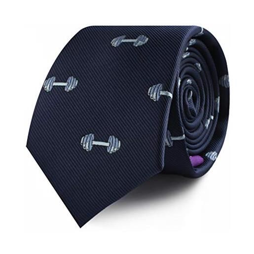 AUSCUFFLINKS cravatte sportive e speciali | cravatte da uomo | cravatte da collo skinny tessute | regalo per collega di lavoro, aerei orange