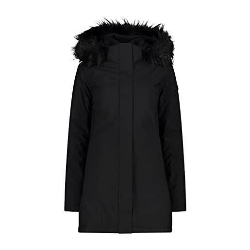 CMP cappotto da donna in light softshell nero taglia 52 codice 32k3196f-u901