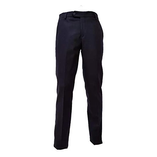 Mac Lain pantalone classico uomo lana flanella made in italy tasca america 46 a 62art2296 taglia 54 colore grigio medio