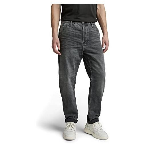 G-STAR RAW men's grip 3d relaxed tapered jeans, grigio (worn in tin d19928-c526-c943), 30w / 32l