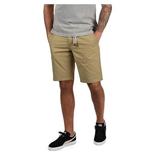 b BLEND blend ragna pantaloncini chino shorts panno corti da uomo con cintura in cotone 100% regular- fit, taglia: xl, colore: wine red (73812)