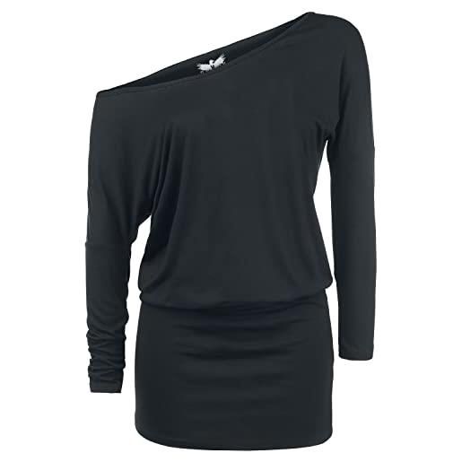Black Premium by EMP donna abito corto nero l