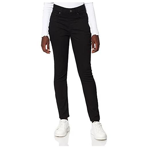 Lee comfort skinny, jeans, donna, nero (black), 27w / 31l