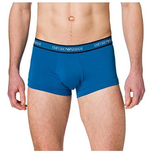 Emporio Armani underwear-confezione da 3 fasce con logo trunk core trunks, cowslip/bianco/blu marino, l uomo