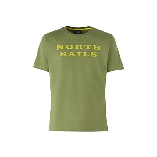 NORTH SAILS - t-shirt uomo regular con logo - taglia xl
