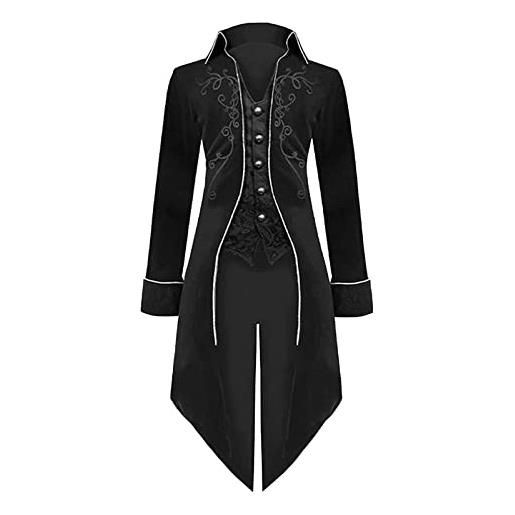 Kobilee Costume Carnevale Donna Cocktail Palazzo Elegante Vestito Carnevale  Curvy Vintage Taglie Forti Vestito Gotico Cerimonia Medievale Vestiti  Carnevale Abito Lungo Sera Steampunk Rinascimentale : : Moda