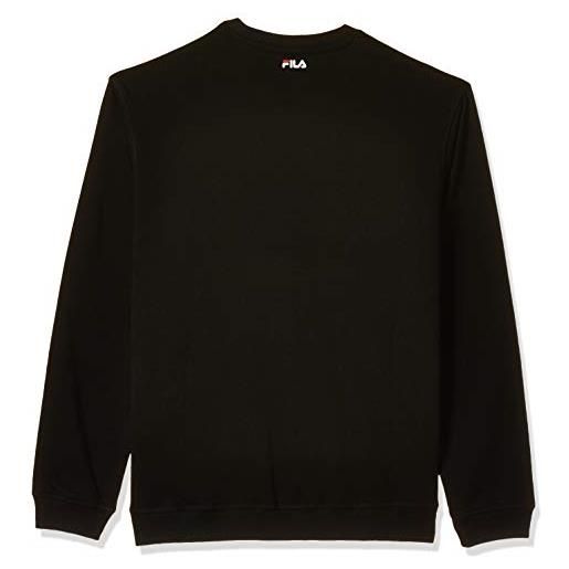 FILA classic pure crew maglia di tuta, nero, s unisex-adulto