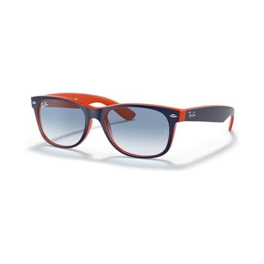 Ray-Ban new wayfarer, occhiali da sole, unisex , avana opaca, 55 mm