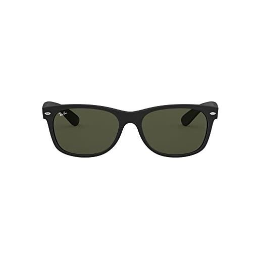 Ray-Ban new wayfarer, occhiali da sole, unisex , avana opaca, 55 mm