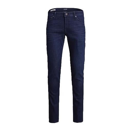 JACK & JONES jjimike jjoriginal am 810 noos jeans, blu denim, 28w x 32l uomo