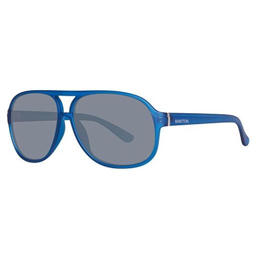 United Colors of Benetton be935s04 occhiali da sole, blu (blue), 60 uomo