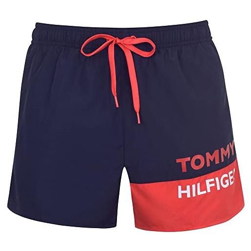 Tommy Hilfiger runner pantaloncini, bold yellow, medium (taglia unica: ) uomo