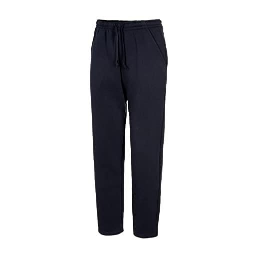 Coveri pantaloni tuta uomo invernali fitness cotone felpati larghi m l xl xxl 3x (xl - grigio)