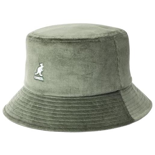 Kangol cord bucket cappello alla pescatora, marrone (wood wd207), xl unisex-adulto