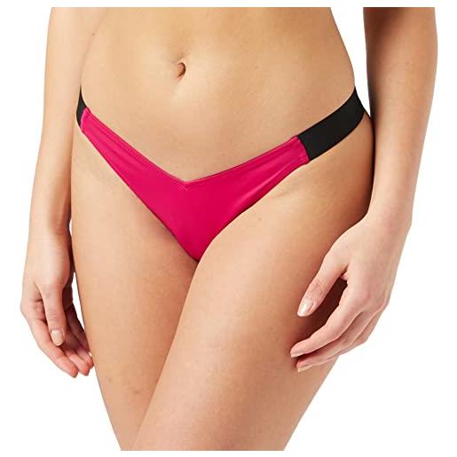 Calvin Klein delta parte inferiore del bikini, royal pink, l donna