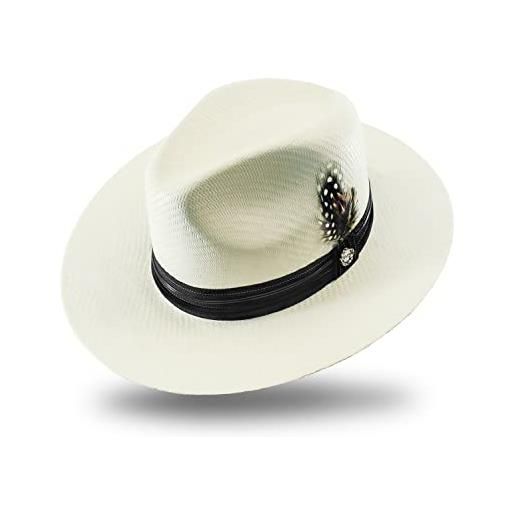 Kastori devon-s - cappello di paglia alla moda per uomo e donna, colore: beige, beige. , m
